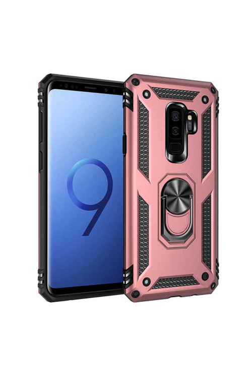 Galaxy S9 Plus Kılıf Klfs Vega Kapak - Rose Gold