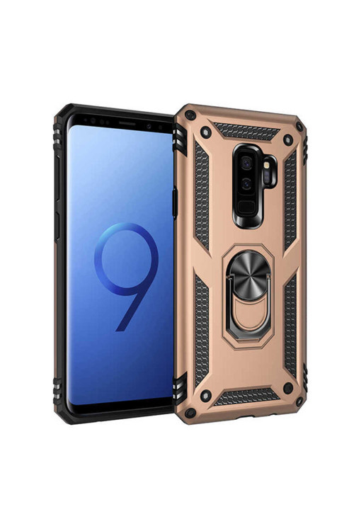 Galaxy S9 Plus Kılıf Klfs Vega Kapak - Gold
