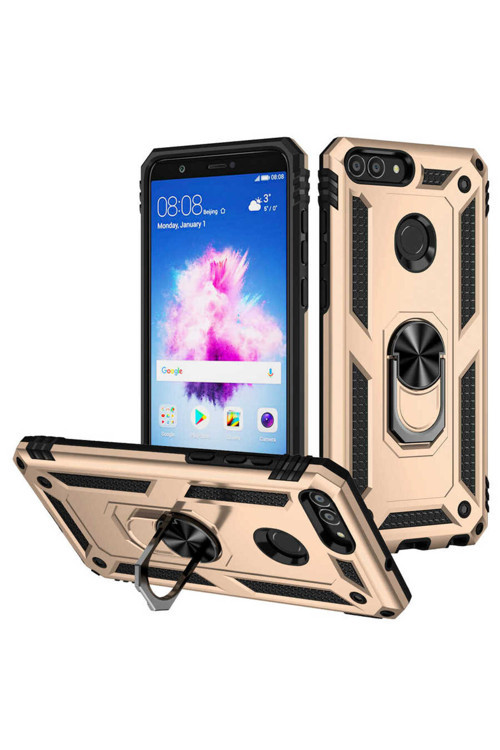 Huawei P Smart Kılıf Klfs Vega Kapak - Gold