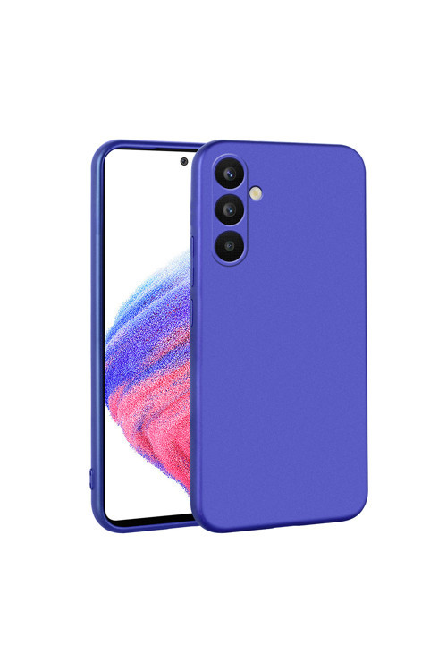 Galaxy A34 Kılıf Klfs Premier Silikon Kapak - Saks Mavi