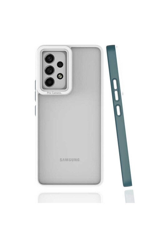 Galaxy A53 5G Kılıf Klfs Mima Kapak - Koyu Yeşil
