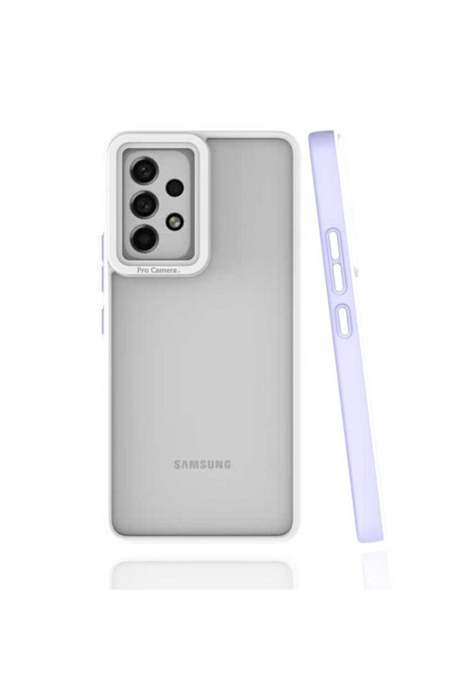 Galaxy A53 5G Kılıf Klfs Mima Kapak - Lila