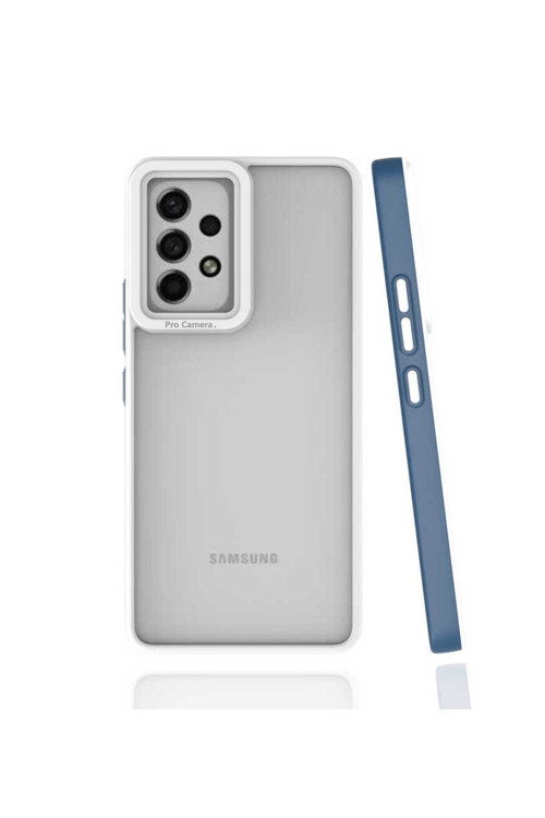 Galaxy A53 5G Kılıf Klfs Mima Kapak - Lacivert