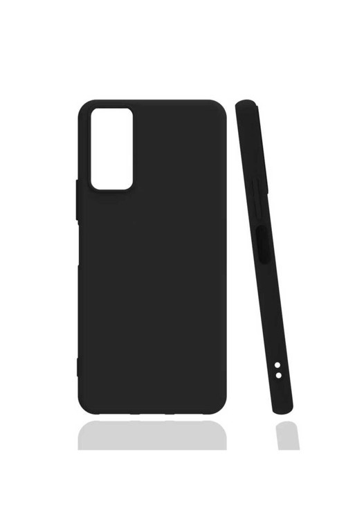 Galaxy M52 Kılıf Klfs Biye Silikon - Siyah