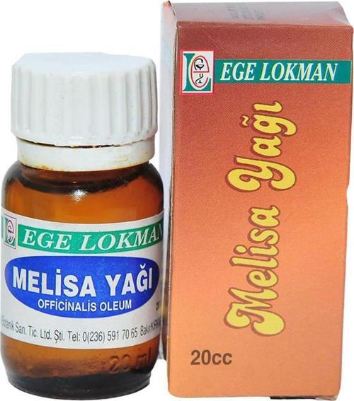Melisa Yağı 20 cc Saf Doğal Cam Şişe