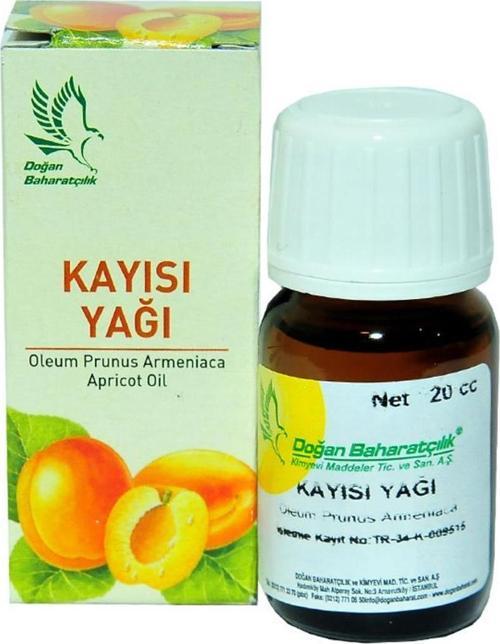 Baharatçılık Kayısı Yağı 20 cc Oleum Prunus Armeinaca