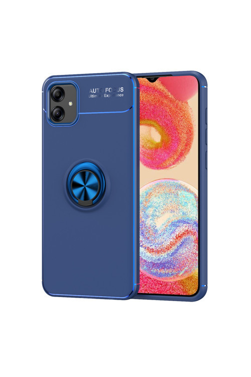 Galaxy A04E Kılıf Klfs Ravel Silikon Kapak - Mavi