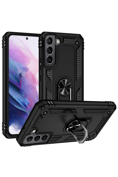 Galaxy S22 Plus Uyumlu Klfs Vega Kılıf-Siyah