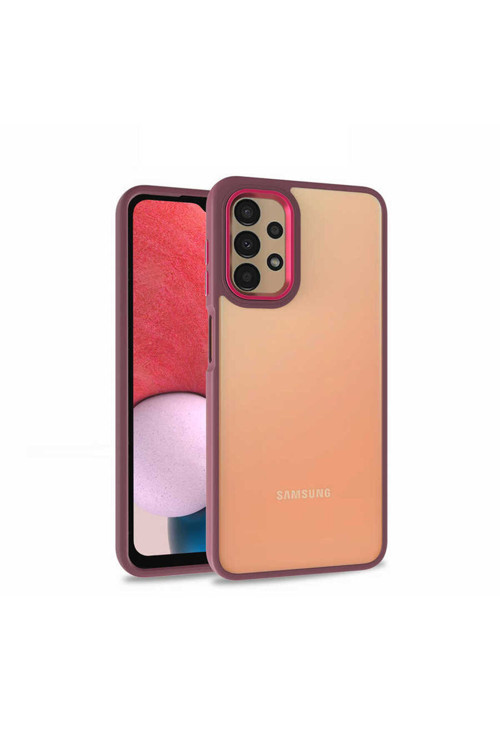 Galaxy A53 5G Kılıf Klfs Flora Kapak - Kırmızı