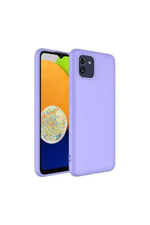 Galaxy A03 Kılıf Klfs Mara Lansman Kapak - Lila