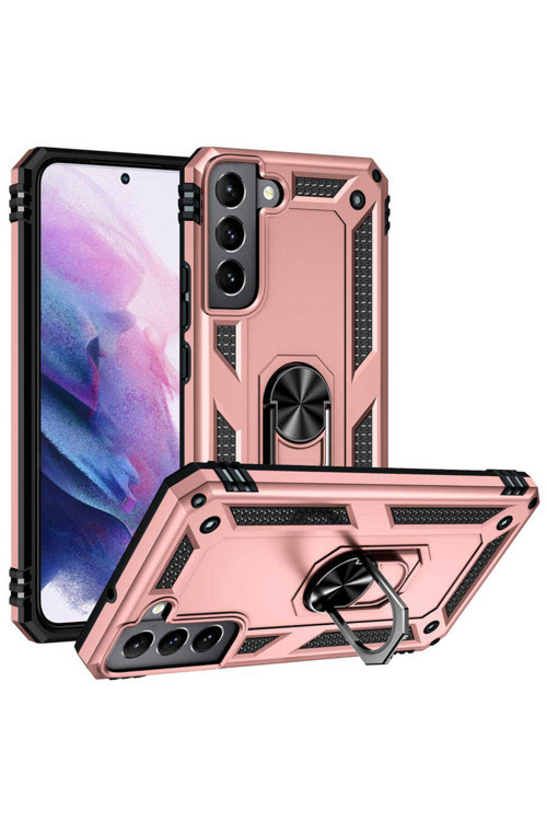 Galaxy S22 Plus Uyumlu Klfs Vega Kılıf-Rose Gold
