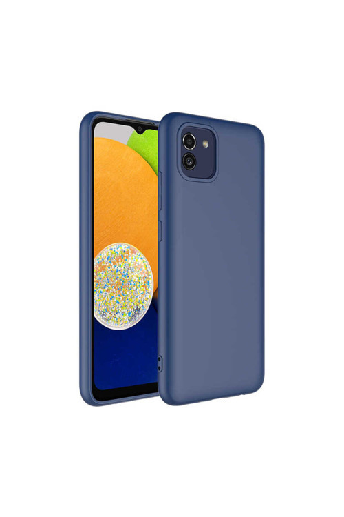 Galaxy A03 Kılıf Klfs Mara Lansman Kapak - Lacivert