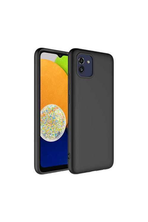 Galaxy A03 Kılıf Klfs Mara Lansman Kapak - Siyah