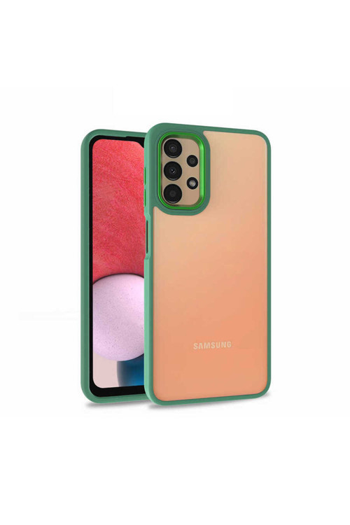 Galaxy A53 5G Kılıf Klfs Flora Kapak - Yeşil