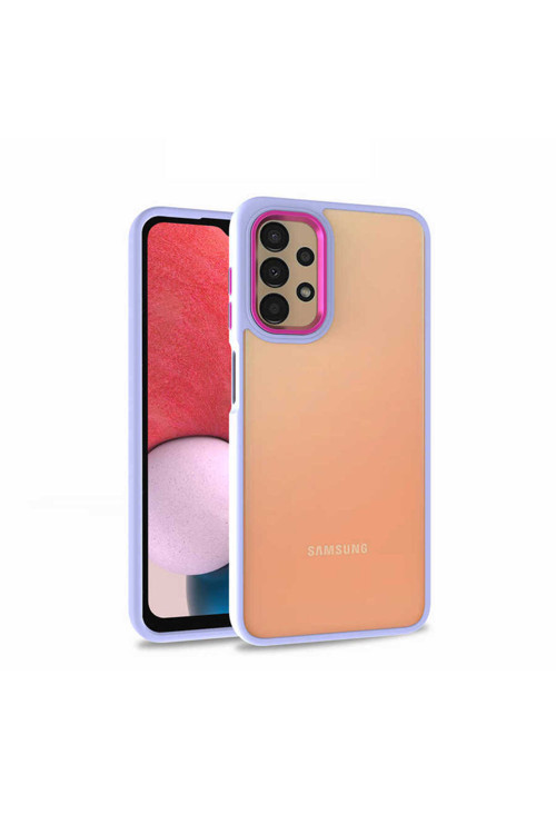 Galaxy A53 5G Kılıf Klfs Flora Kapak - Lila