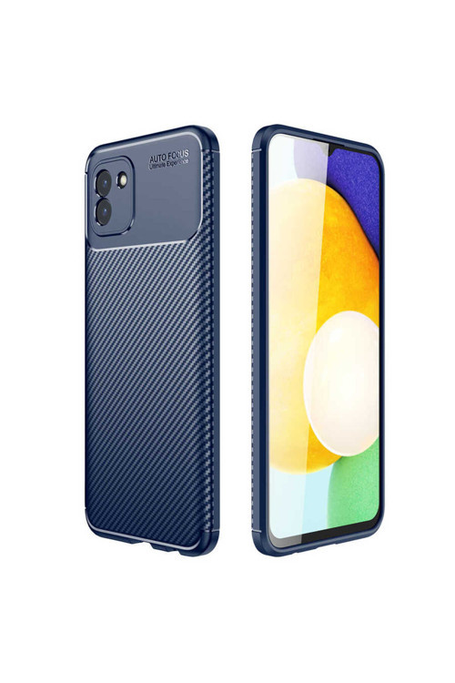 Galaxy A03 Kılıf Klfs Negro Silikon Kapak - Lacivert