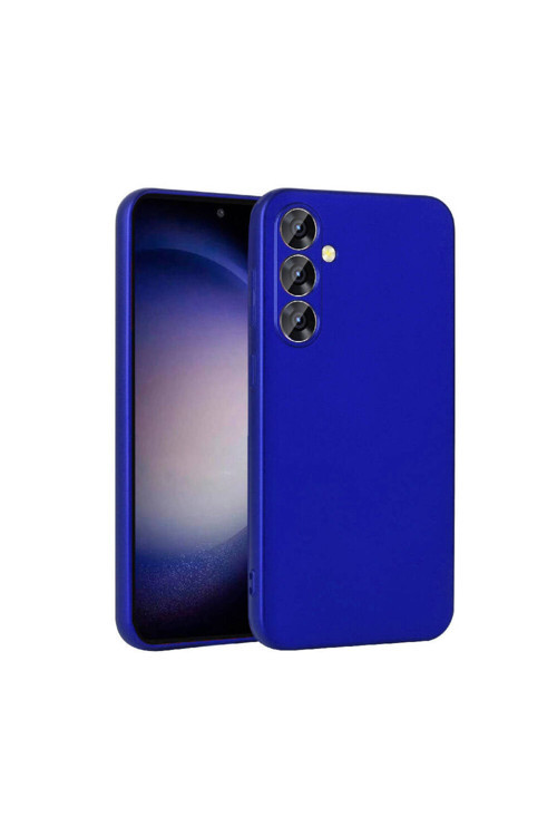 Galaxy S23 Fe Kılıf Klfs Premier Silikon Kapak - Saks Mavi