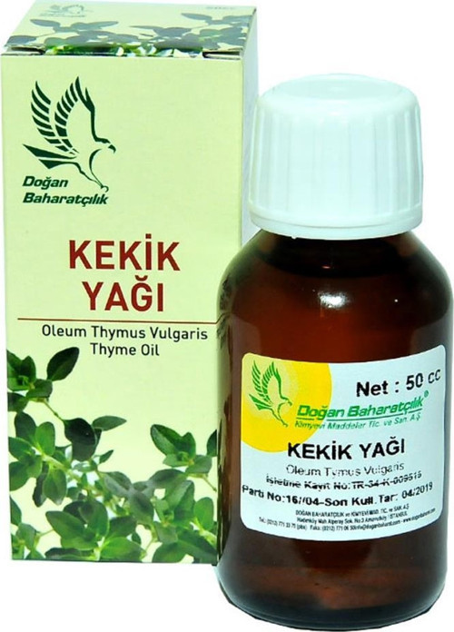Baharatçılık Kekik Yağı 50cc Doğal Saf Cam Şişe