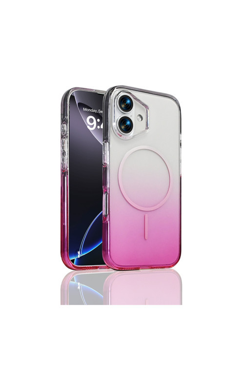 İphone 17 Kılıf M-Safe Şarj Özellikli Zore Septik Silikon Kapak - Mor