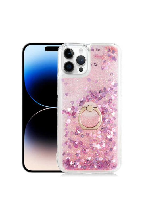İphone 14 Pro Max Uyumlu Klfs Milce Kılıf-Pembe