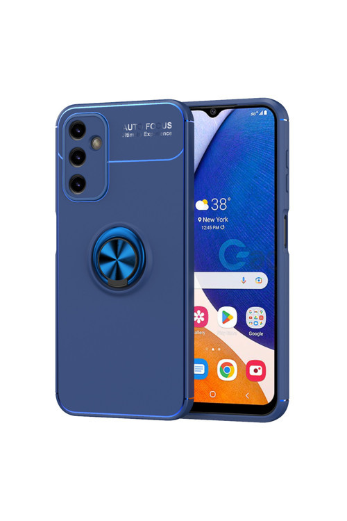 Galaxy A14 Kılıf Klfs Ravel Silikon Kapak - Mavi