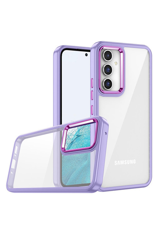 Galaxy A54 Kılıf Klfs Flora Kapak - Lila
