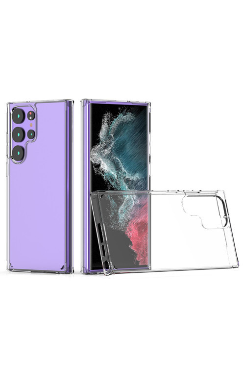 Galaxy S23 Ultra Uyumlu Klfs Coss Kılıf-Renksiz
