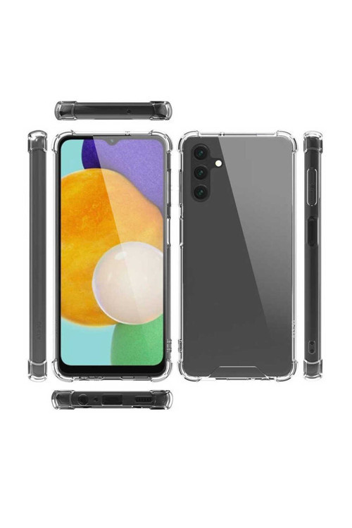 Galaxy A04S Kılıf Klfs Nitro Anti Shock Silikon - Renksiz