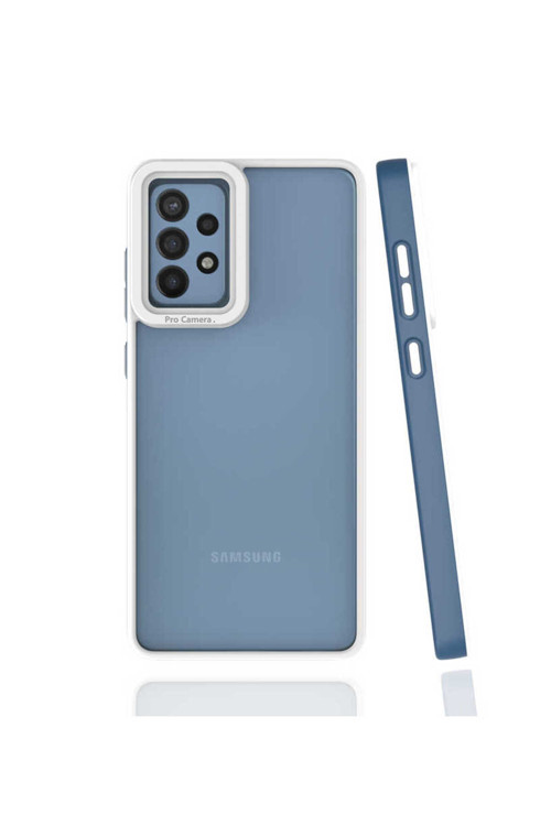 Galaxy A72 Kılıf Klfs Mima Kapak - Lacivert