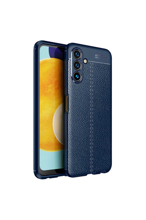 Galaxy A04S Kılıf Klfs Niss Silikon Kapak - Lacivert