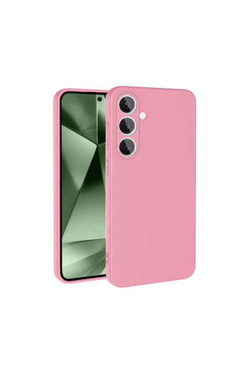 Galaxy S24 Fe Kılıf Klfs Mara Lansman Kapak - Pembe