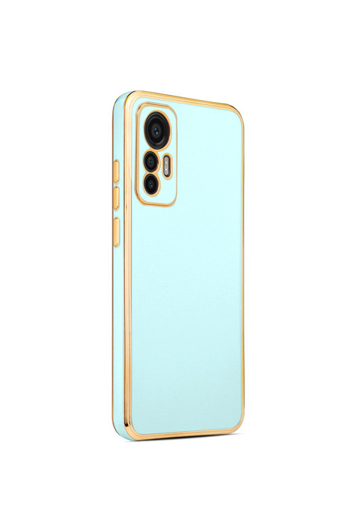 Mi 12 Lite Kılıf Klfs Bark Kapak - Mavi Açık
