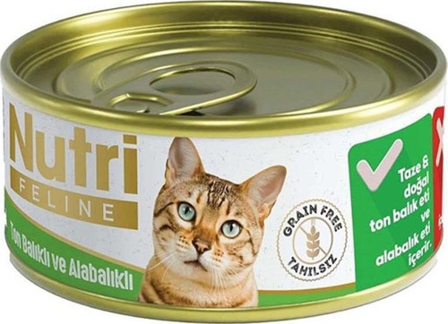 Tahılsız Ton ve Alabalıklı Kedi Konservesi 85 Gr