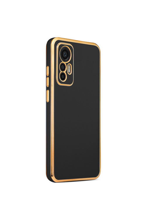 Mi 12 Lite Kılıf Klfs Bark Kapak - Siyah