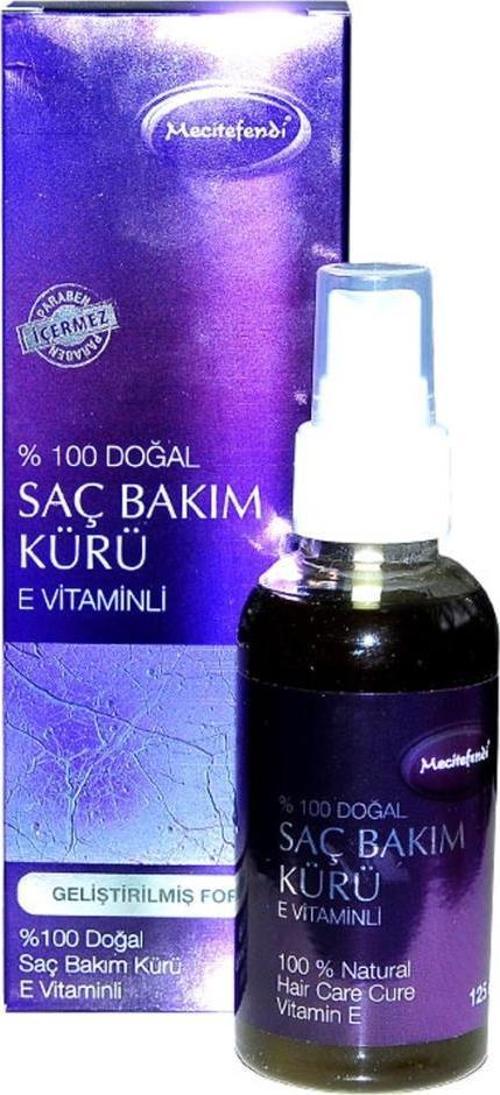 Parabensiz Doğal E Vitaminli Saç Bakım Kürü 125ML