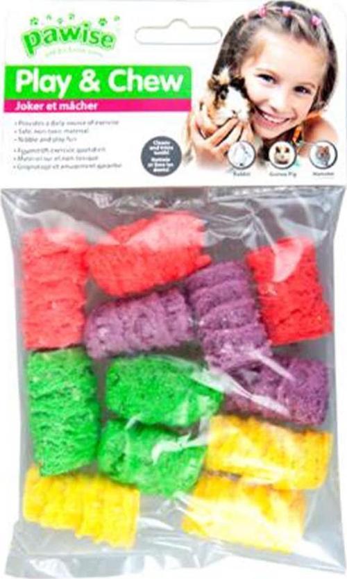 Pirinç Patlaklı Renkli Kemirme Blokları 17 G