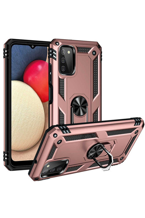 Galaxy A03S Kılıf Klfs Vega Kapak - Rose Gold