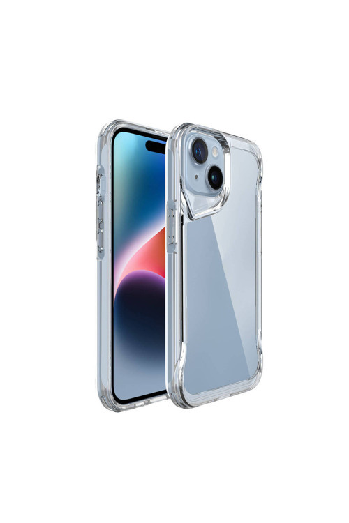 İphone 15 Plus Uyumlu Klfs T-Max Kılıf-Renksiz