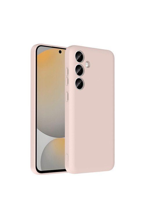 Galaxy A55 Kılıf Kamera Korumalı Kartlık Hazneli Klfs Vitra Kapak - Pembe