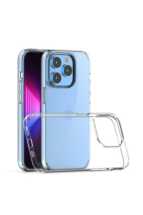 İphone 14 Pro Max Uyumlu Klfs Coss Kılıf-Renksiz