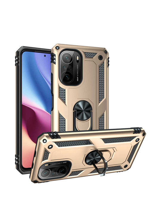 Mi 11İ Kılıf Klfs Vega Kapak - Gold