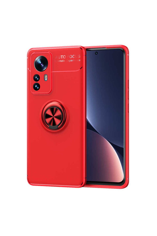 Mi 12 Pro Kılıf Klfs Ravel Silikon Kapak - Kırmızı