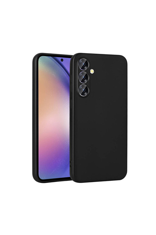Galaxy A55 Kılıf Klfs Premier Silikon Kapak - Siyah