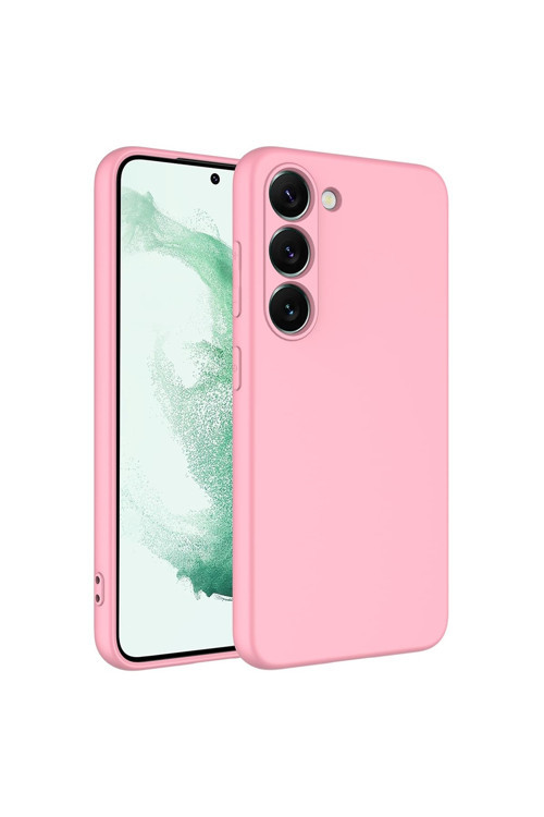 Galaxy S23 Plus Uyumlu Klfs Mara Lansman Kılıf-Pembe