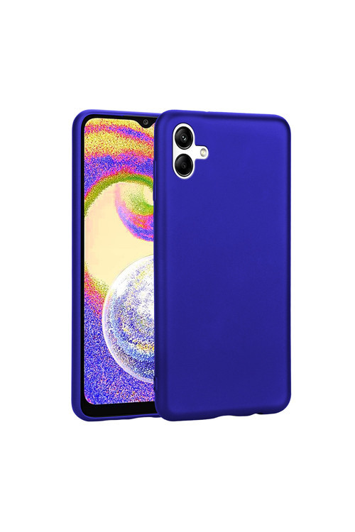 Galaxy A04 Kılıf Klfs Premier Silikon Kapak - Saks Mavi