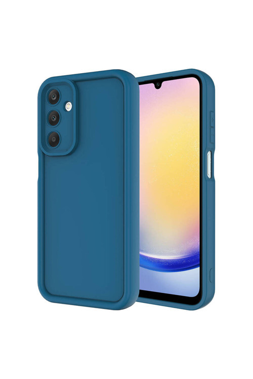 Galaxy A25 Kılıf Kamera Korumalı Klfs Ananas Kapak - Koyu Yeşil