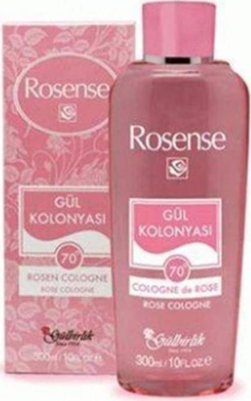 Kutulu Doğal Gül Kolonyası 70 Derece 300ML Pet Şişe