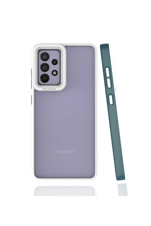 Galaxy A52 Kılıf Klfs Mima Kapak - Koyu Yeşil