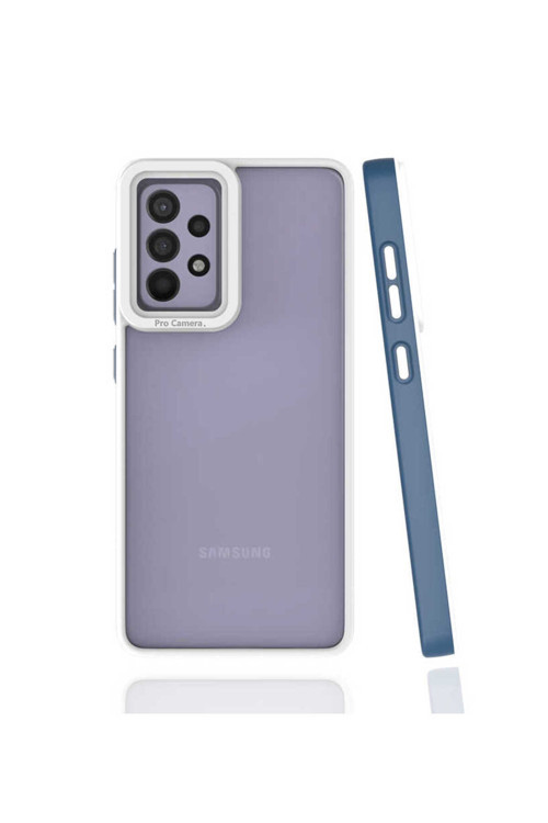 Galaxy A52 Kılıf Klfs Mima Kapak - Lacivert