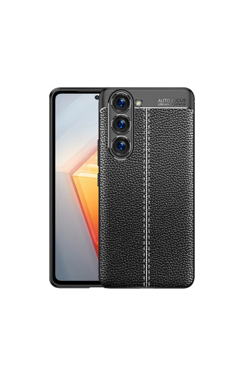 Galaxy S23 Uyumlu Klfs Niss Silikon Kılıf-Siyah